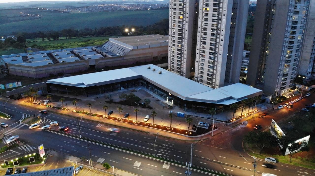 A mesma estrutura, já construída
